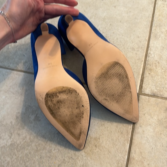 Jenn Ardor Cobalt Blue D’Orsay Shoes - Picture 14 of 15